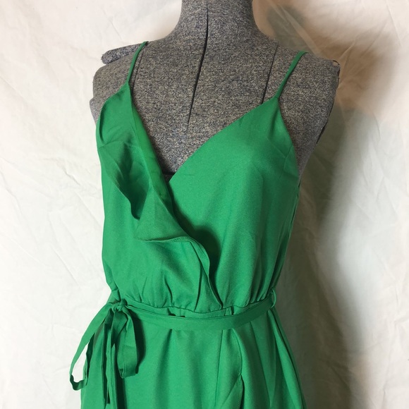 Dee Elly Kelly Green Summer Dress (C) - Picture 3 of 11